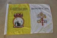 Flag pope benedict for sale  NORTHALLERTON