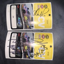 Pit passes autografados da NASCAR do Michigan International Speedway. Junho de 2006 comprar usado Pit passes autografados da NASCAR do Michigan International Speedway. Junho de 2006 comprar usado  Enviando para Brazil