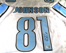 Calvin johnson autographed for sale  West Harrison