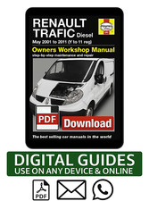 Haynes renault trafic for sale  SWINDON