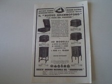 Advertising pubblicità 1927 usato  Salerno