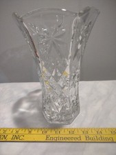 Large crystal vase for sale  Oneonta