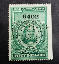 Selo de receita dos EUA nystamps # RD135 usado $175 O17x1886 comprar usado  Enviando para Brazil
