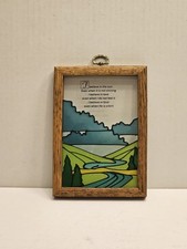 Stained glass plaque for sale  Catawissa