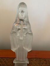 Vintage frosted glass for sale  GODALMING