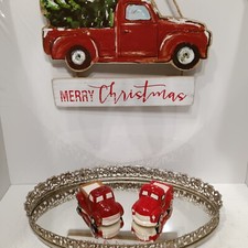   Mini picapes vermelhas conjunto de férias sal e pimenta estilos diferentes com rolhas comprar usado  Enviando para Brazil