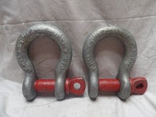 ton 8 crosby 1 shackle 2 for sale  Boaz