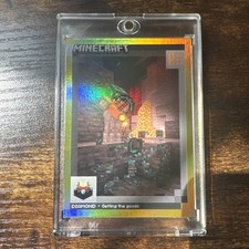 Panini Minecraft Diamante - Obtendo as mercadorias #157 - Ouro #/99 comprar usado  Enviando para Brazil