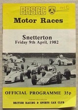 Snetterton apr 1982 for sale  LEICESTER