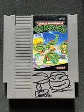 Assinado, Steve Lavigne, Teenage Mutant Ninja Turtles, Jogo NES TESTADO comprar usado Assinado, Steve Lavigne, Teenage Mutant Ninja Turtles, Jogo NES TESTADO comprar usado  Enviando para Brazil