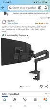 Ergotron dual direct d'occasion  Expédié en Belgium