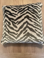 Zebra print cushion for sale  STOCKTON-ON-TEES
