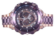 Invicta Reserve 52mm Venom Fusion Swiss Master Calendar relógio "Purple Rose" RARO, usado comprar usado  Enviando para Brazil