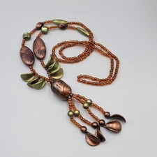 Tassel bead necklace for sale  Denver