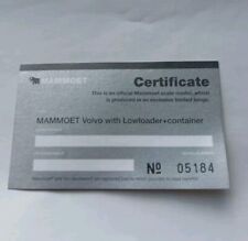 Mammoet zertifikat volvo gebraucht kaufen  Augsburg