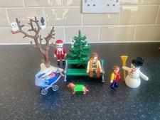 Playmobil winter scene for sale  SWINDON