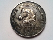 Médaille société hippique d'occasion Médaille société hippique d'occasion  Rochefort