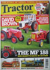 Tractor machinery february for sale  BILLERICAY