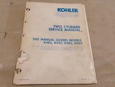 Kohler two cylinder for sale  Jasper