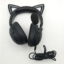 Fone de Ouvido Razer Kraken Kitty V2 USB com Fio RGB: Chroma Kitty Ears - Preto Clássico comprar usado  Enviando para Brazil
