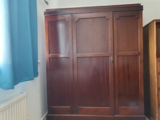 Walnut wardrobe used for sale  BROMSGROVE