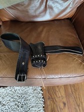 Leather cowboy gun for sale  HALIFAX
