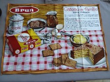 Ancien torchon publicitaire d'occasion  Saint-Nazaire