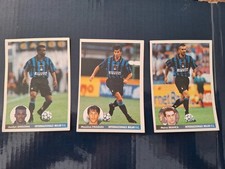 PANINI Set STICKER Inter Milan 1996 97 MEJORES EUROPA Angloma  Branca Paganin, usado comprar usado  Enviando para Brazil