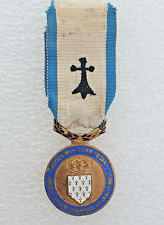 Médaille hospitaliers sauvete d'occasion  Menton