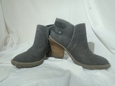 Botas Kenneth Cole Reaction femininas jeans look kit-ty couro lona tamanho 8 comprar usado  Enviando para Brazil