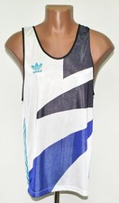 COLETE DE FUTEBOL ADIDAS VINTAGE ANOS 1980 BRANCO TAMANHO P/M comprar usado  Enviando para Brazil