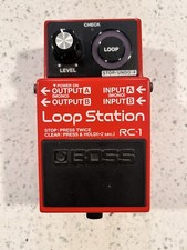 Guitarra Boss RC-1 Loop Station vermelha comprar usado  Enviando para Brazil