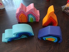 wooden blocks puzzles for sale  Canal Fulton