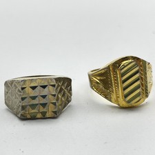 Vintage textured signet for sale  Lawrenceville
