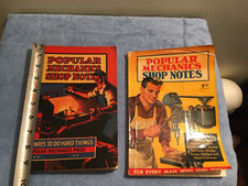 VINTAGE 1935 & 1950 POPULAR MECHANICS MAGAZINE SHOP NOTES LOT OF 2 BOOKS READ comprar usado  Enviando para Brazil