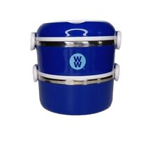 Usado, Conjunto de recipiente térmico para lancheira Weight Watchers WW azul comprar usado  Enviando para Brazil