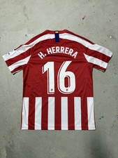 CAMISA DE FUTEBOL AMERICANO CASEIRO Nike Atlético Madrid Hector Herrera 2019-20 tamanho G comprar usado CAMISA DE FUTEBOL AMERICANO CASEIRO Nike Atlético Madrid Hector Herrera 2019-20 tamanho G comprar usado  Enviando para Brazil