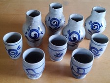 Steingut weinkrug weinbecher gebraucht kaufen  Ringelai