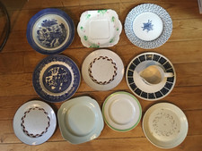 Vintage dinner plates for sale  STANSTED