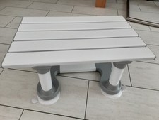 White plastic slatted for sale  WAKEFIELD