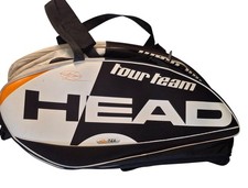Usado, Bolsa raquete de tênis HEAD Tour Team YouTek CCT Novak Djokovic gráfica preta branca comprar usado Usado, Bolsa raquete de tênis HEAD Tour Team YouTek CCT Novak Djokovic gráfica preta branca comprar usado  Enviando para Brazil