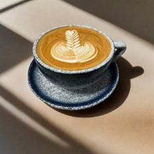 Ceramic latte cup for sale  Virginia Beach