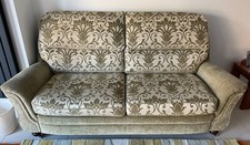 Seater sofa green for sale  SOLIHULL