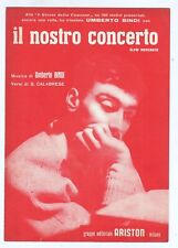 Spartito umberto bindi usato  Settimo Torinese