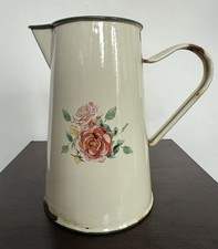 Vintage enamel floral for sale  KILMARNOCK