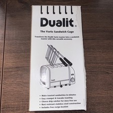 Dualit vario sandwich for sale  WICKFORD