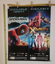 Pôster de videogame Spider Man Edge of Time e X-Men Destiny PS3, usado comprar usado  Enviando para Brazil