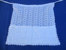 Tablier coton blanc d'occasion  France