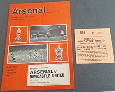 Arsenal versus newcastle for sale  WATFORD
