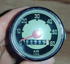 Vdo tacho rund gebraucht kaufen  Großrinderfeld